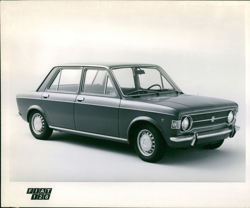 FIAT 128, 1969 - Vintage Photograph