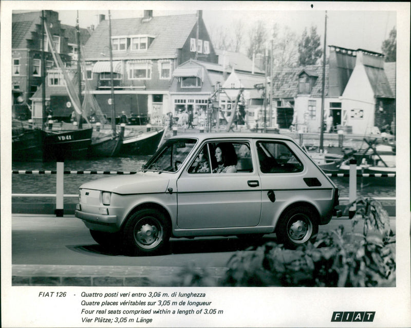 Fiat 126 - Vintage Photograph