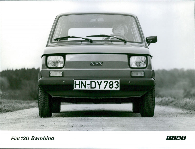 Fiat 126 - Vintage Photograph