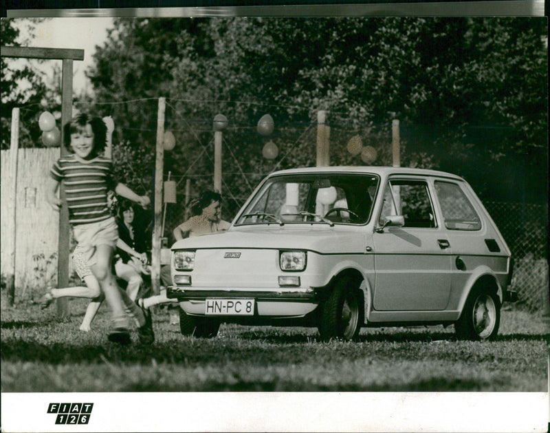 Fiat 126 - Vintage Photograph