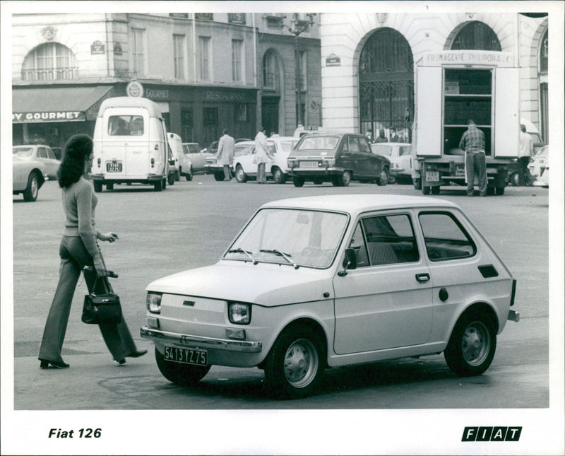 Fiat 126 - Vintage Photograph