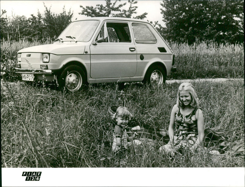 Fiat 126 - Vintage Photograph