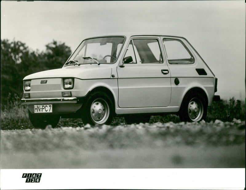 Fiat 126 - Vintage Photograph