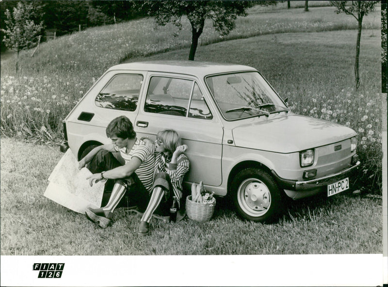 Fiat 126 - Vintage Photograph