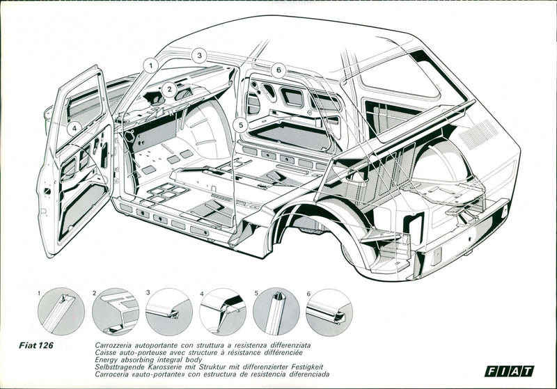 Fiat 126 - Vintage Photograph