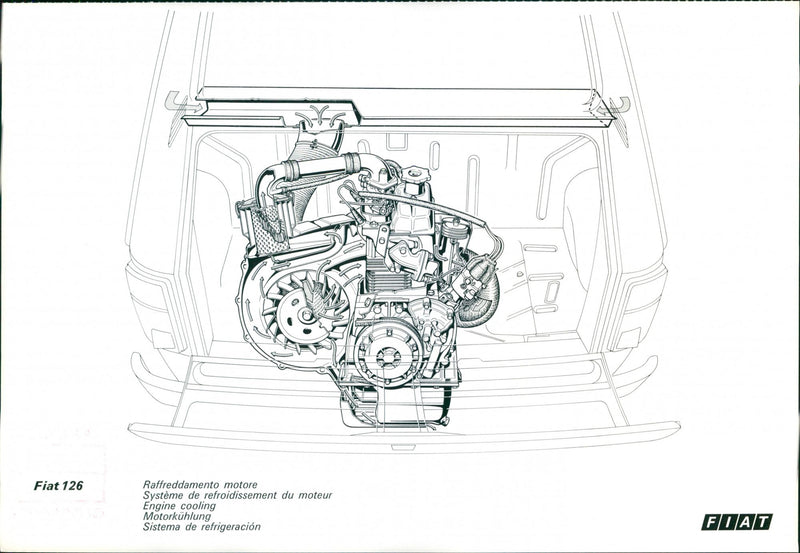 Fiat 126 - Vintage Photograph