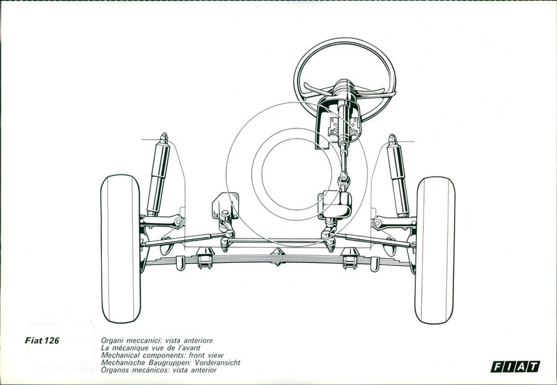Fiat 126 - Vintage Photograph