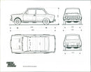 Fiat 128 - Vintage Photograph