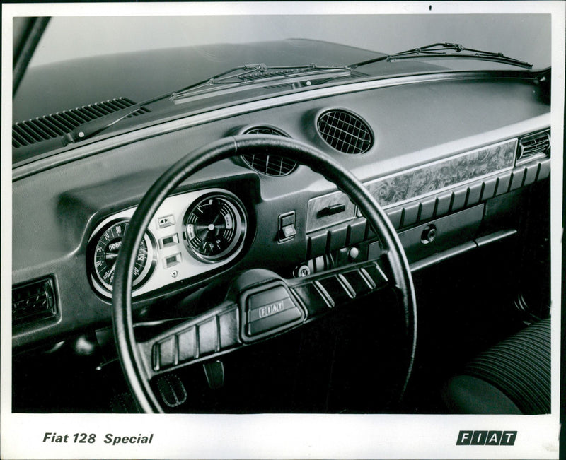 Fiat 128 - Vintage Photograph