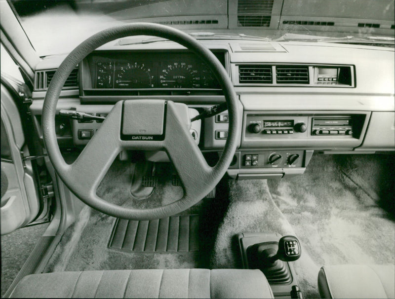 Datsun Stanza. - Vintage Photograph