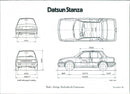 Datsun Stanza. - Vintage Photograph