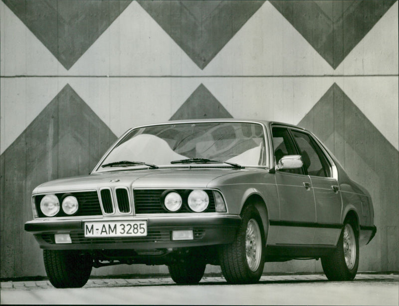 New 7 Series From BMW - Vintage Photograph