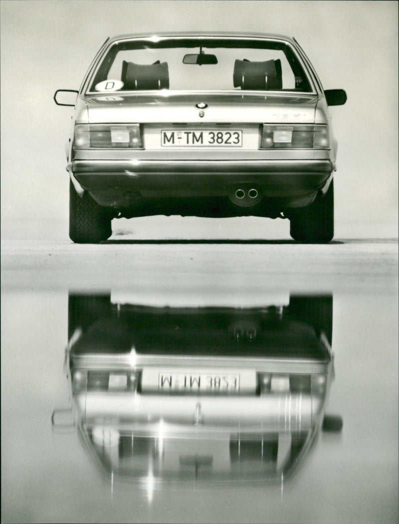 New 7 Series From BMW - Vintage Photograph