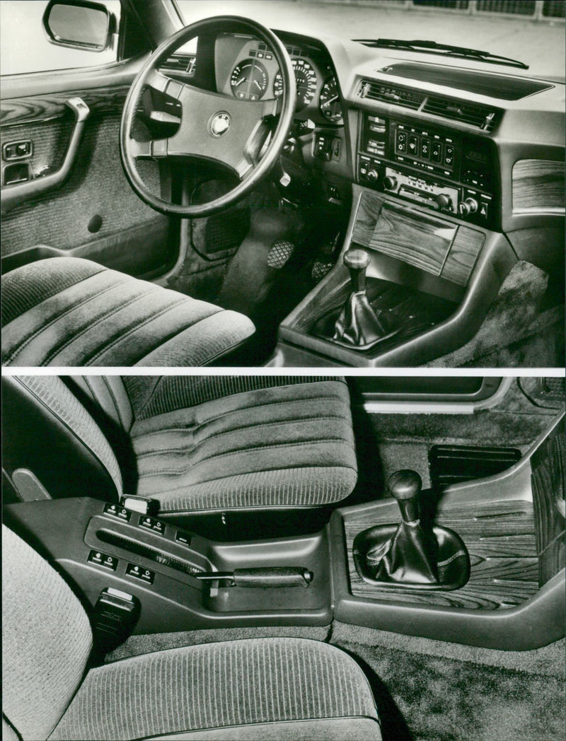 New 7 Series From BMW - Vintage Photograph
