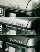 New 7 Series From BMW - Vintage Photograph