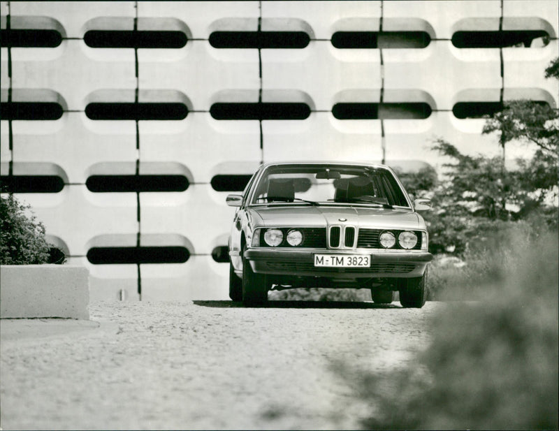 New 7 Series From BMW - Vintage Photograph