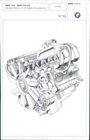 BMW 732i and BMW 633 CSi - Vintage Photograph