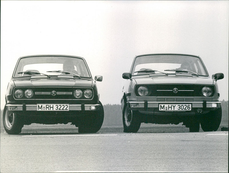 Skoda 105 S 1979 - Vintage Photograph