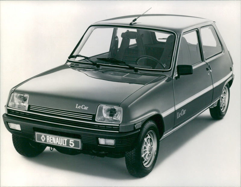 Renault 5 Le Car - Vintage Photograph