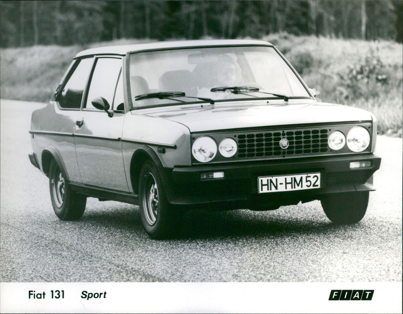 Fiat 131 - Vintage Photograph