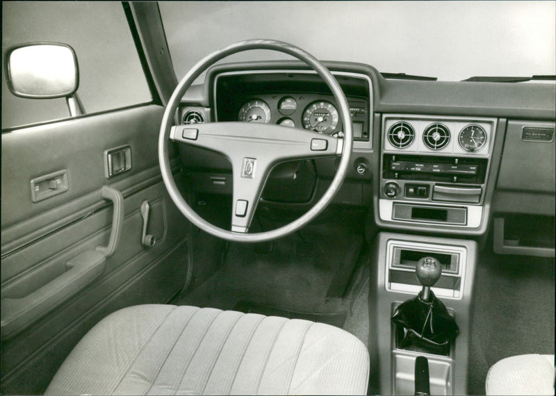 Toyota Cressida Cockpit Coupe 1977 - Vintage Photograph