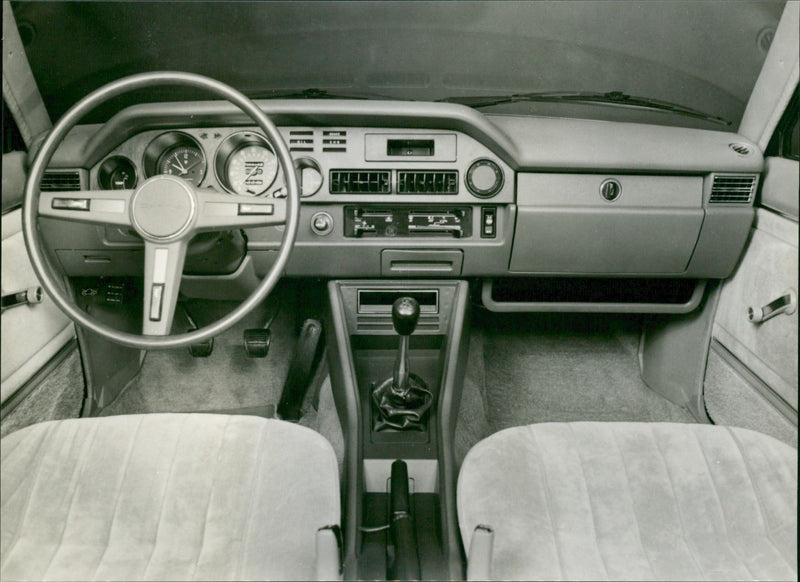 Toyota Carina. - Vintage Photograph