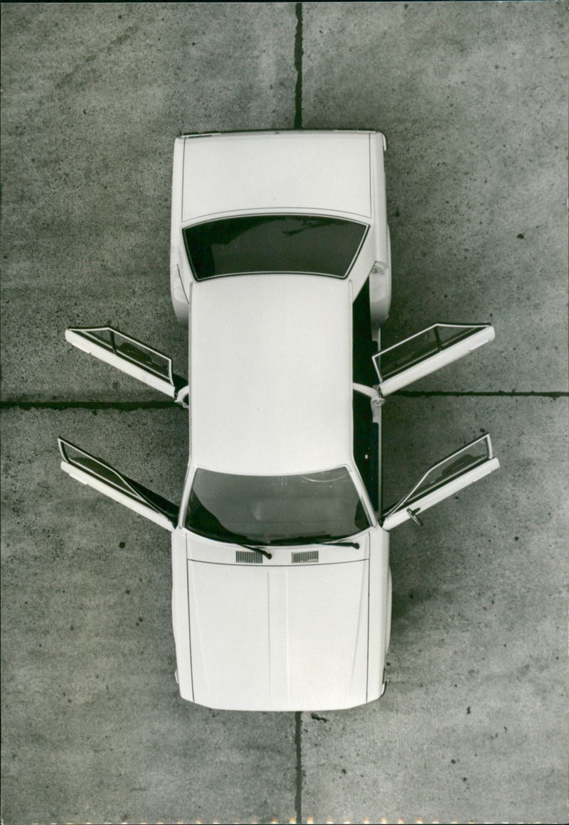 Toyota Carina. - Vintage Photograph