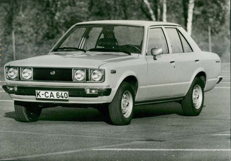Toyota Carina. - Vintage Photograph