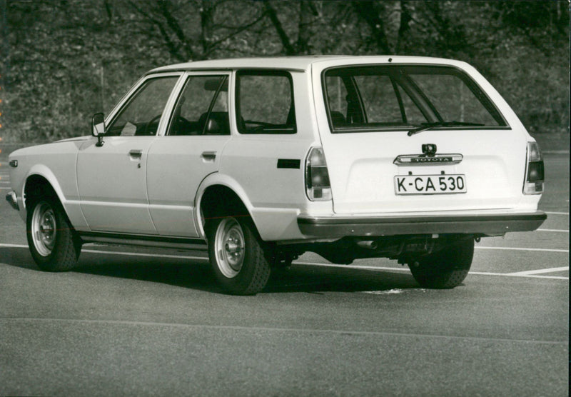 Toyota Carina. - Vintage Photograph