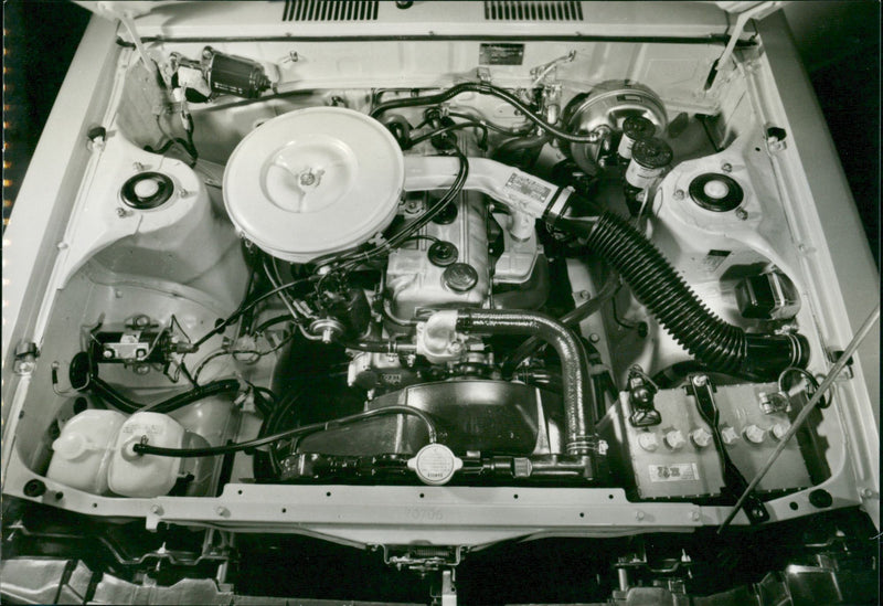 Toyota Carina. - Vintage Photograph