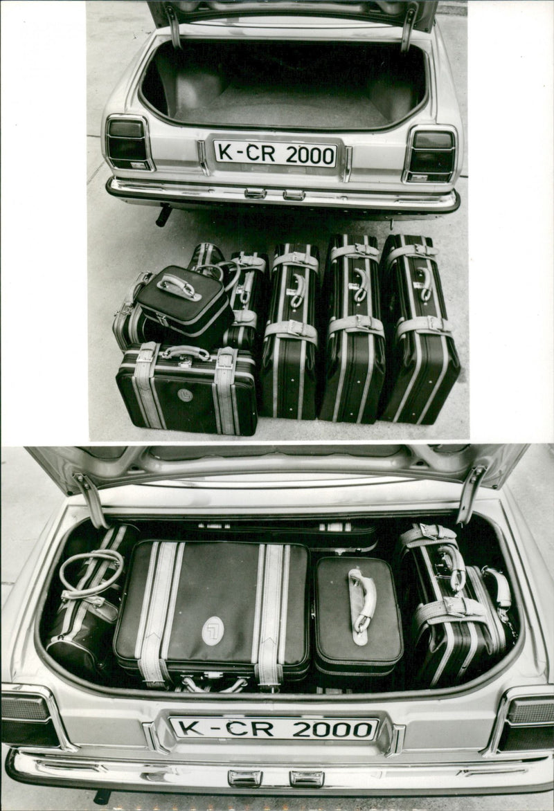 Toyota Cressida Limousine - Coupe 1967. - Vintage Photograph