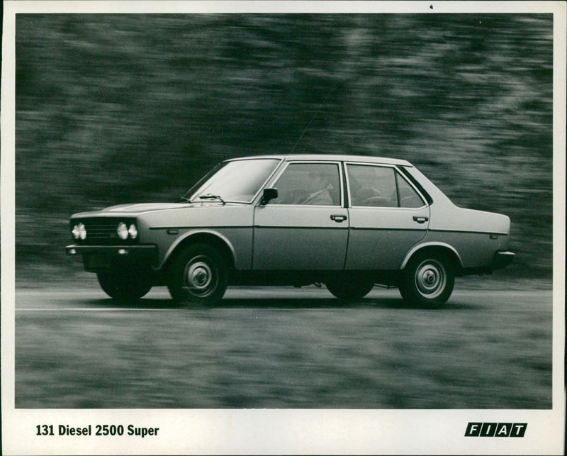 Fiat 131 - Vintage Photograph