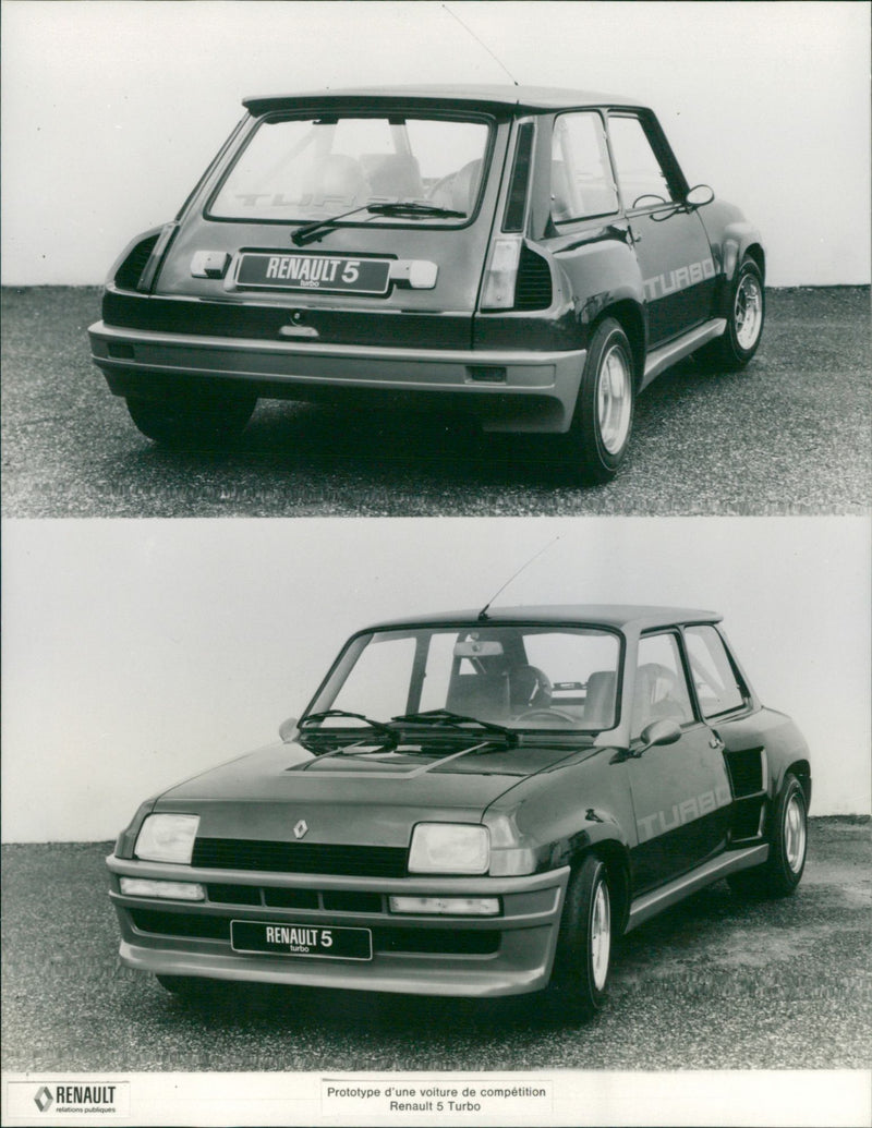 Renault 5 - Vintage Photograph