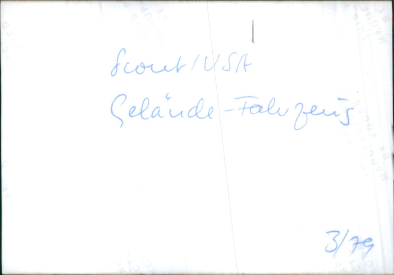 Random Cars. - Vintage Photograph