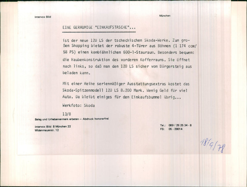 Random Cars. - Vintage Photograph