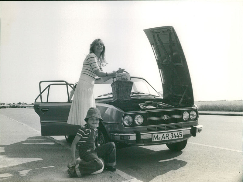 Random Cars. - Vintage Photograph