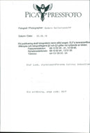 1993 TUTINUE KOCKUM LUND CELSIUS DESK DALUM IMAGE DALE - Vintage Photograph