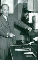 Railway Switchgear, computers, etc. - Vintage Photograph