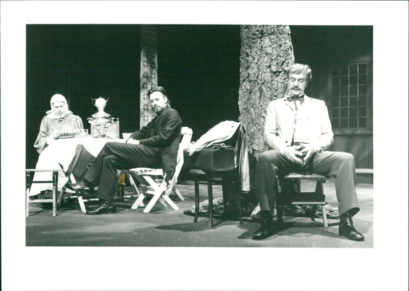 Märta Dorff, Thommy Berggren and Keve Hjelm - Vintage Photograph