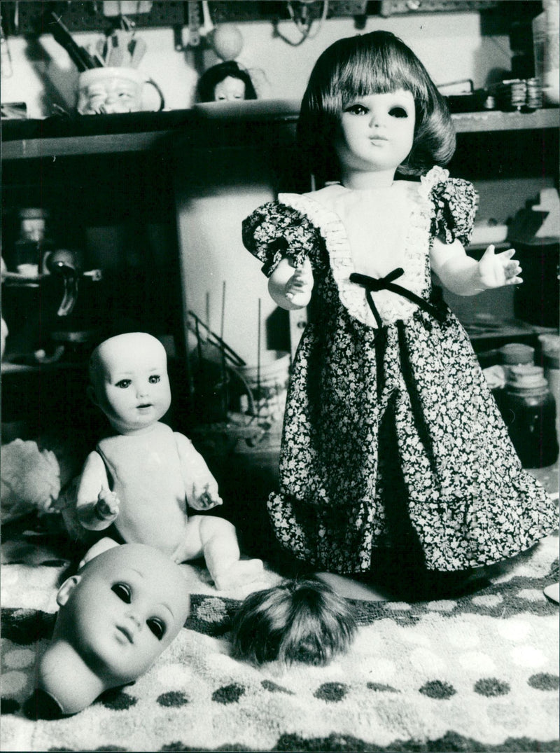 Dolls - Vintage Photograph