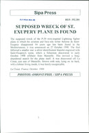 1998 PICA HAS NOTIFICATION TWIN DISCO EARLY LIGHTNING FRANCE PRESS WRITER - Vintage Photograph