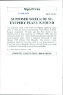 1998 PICA HAS NOTIFICATION TWIN DISCO EARLY LIGHTNING FRANCE PRESS WRITER - Vintage Photograph