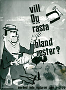 Do not use nature as a garbage dump poster - Vintage Photograph