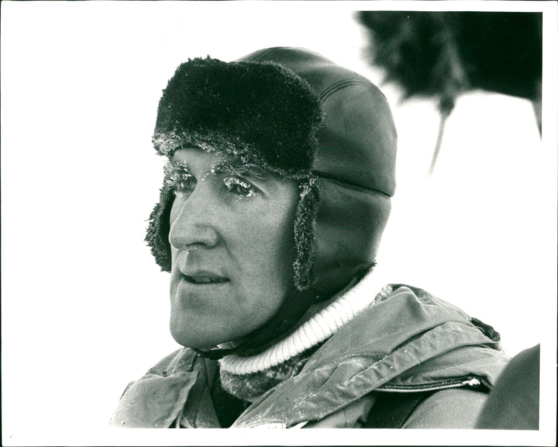 Ken Hedges, a member of the British Transarctic Expedition - Vintage Photograph