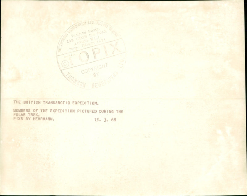 From the British trans-Arctic expedition - Vintage Photograph