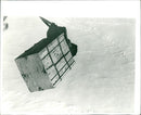 Supplies are released from flow to the British trans-Arctic expedition - Vintage Photograph