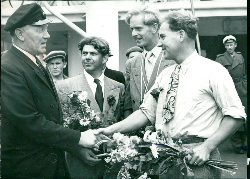 Expeditions and research trips, Monsoon crew - Vintage Photograph