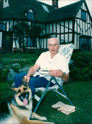 BLACK WHITE WRITER - Vintage Photograph