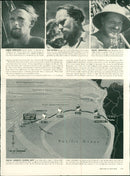 Newspaper article from the Kon-Tiki expedition - Vintage Photograph