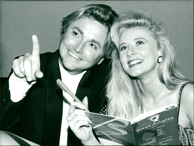 David Emanuel and Joanne Lewis - Vintage Photograph